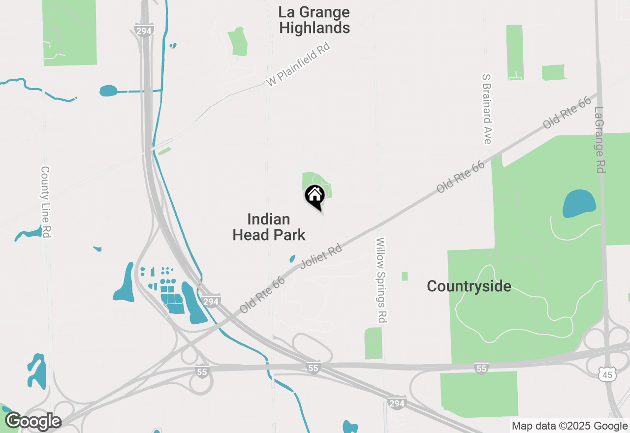 Map of 125 Acacia Circle #510, Indian Head Park, IL 60525