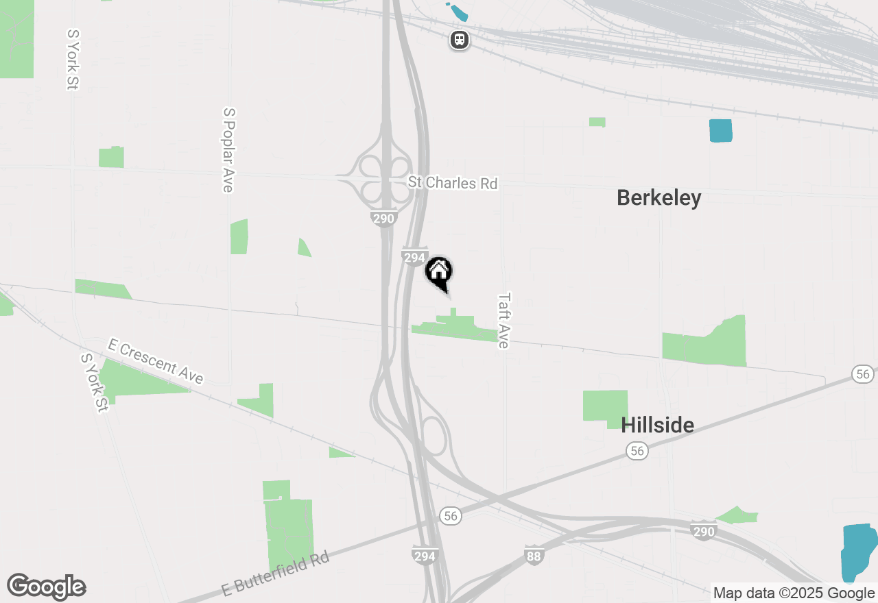 Map of 5936 W Maple Avenue, Berkeley, IL 60163