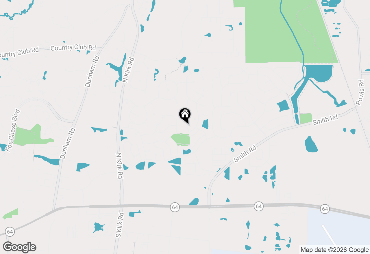 Map of 909 King Edward Avenue, St. Charles, IL 60174