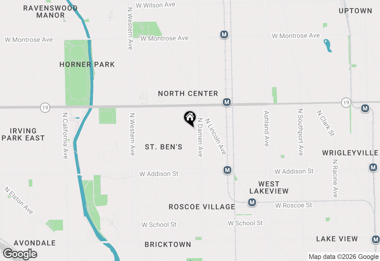 Map of 3832 N Seeley Avenue, Chicago, IL 60618