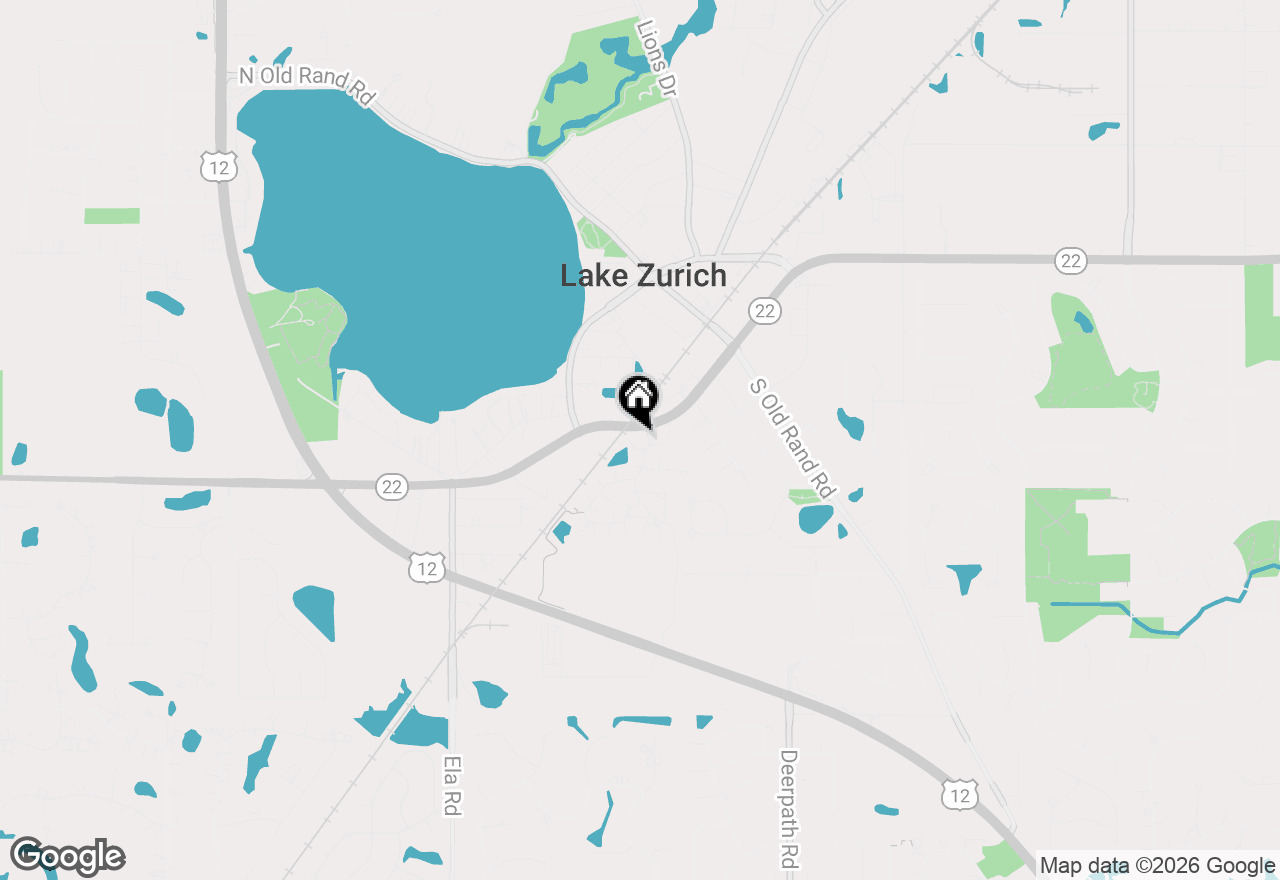 Map of 880 June Terrace #270, Lake Zurich, IL 60047