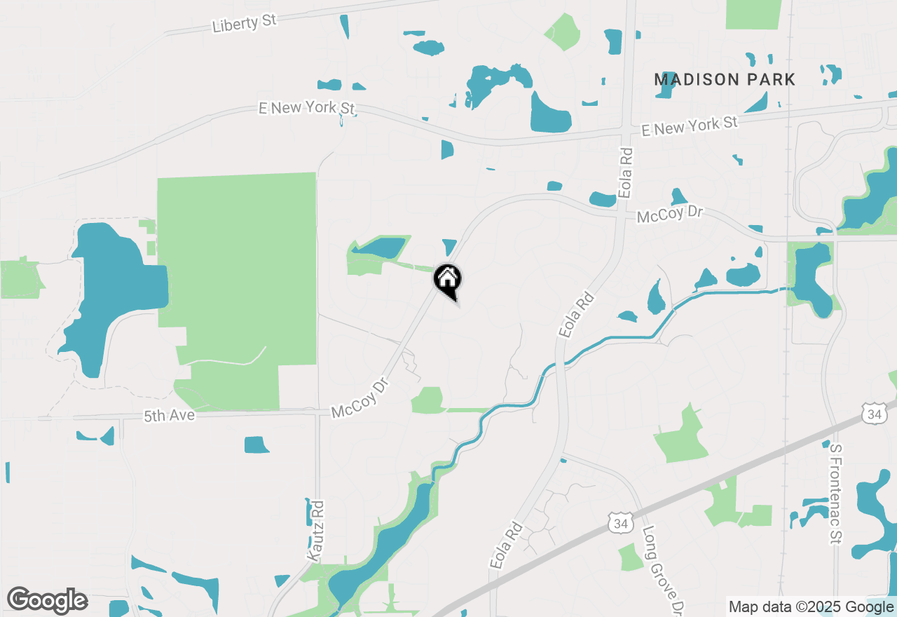 Map of 78 Breckenridge Drive, Aurora, IL 60504