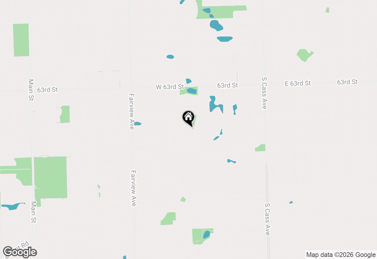 Map of 1407 Wesley Court, Westmont, IL 60559