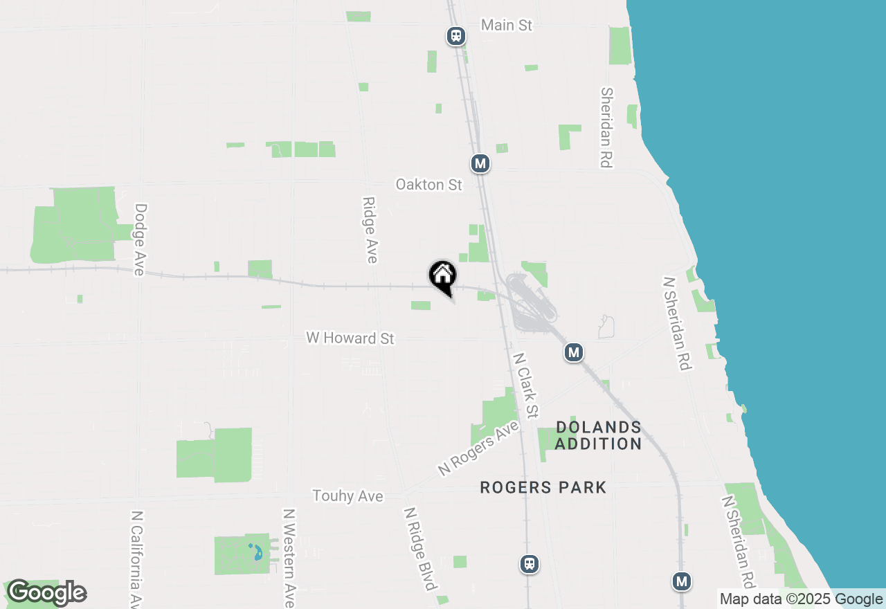 Map of 146 Custer Avenue, Evanston, IL 60202