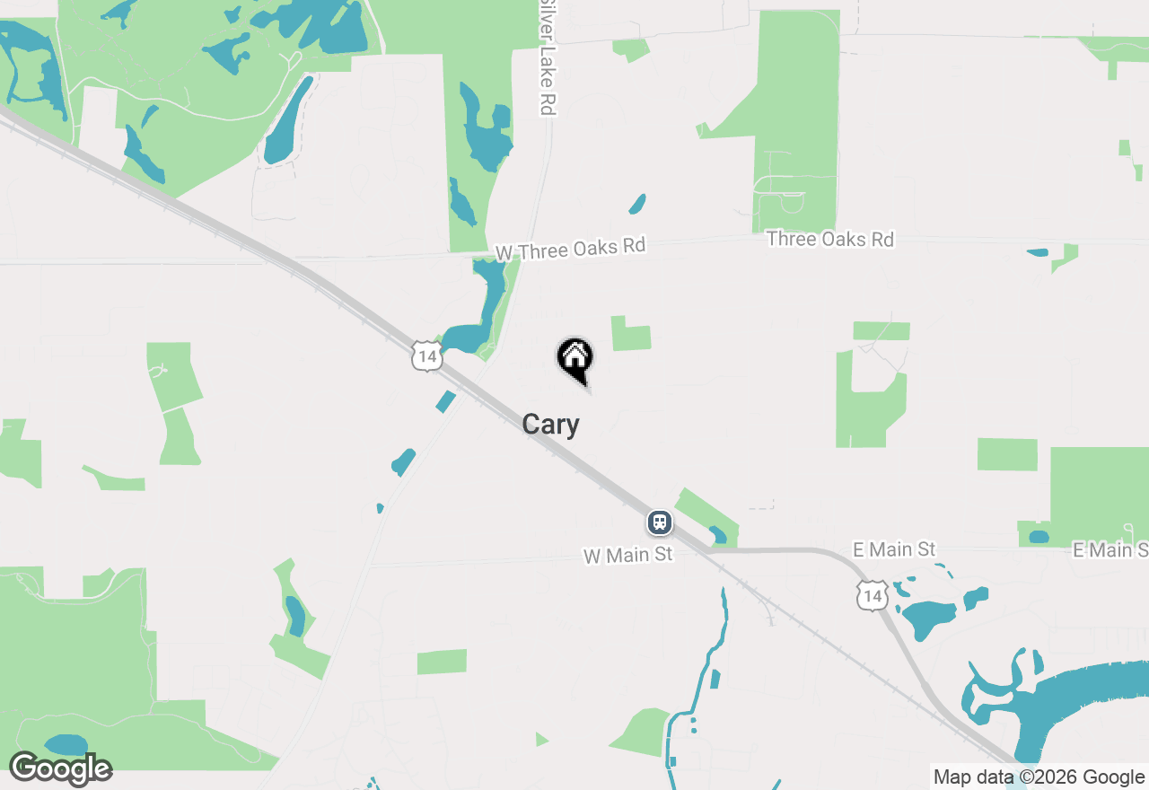 Map of 415 Alma Terrace, Cary, IL 60013