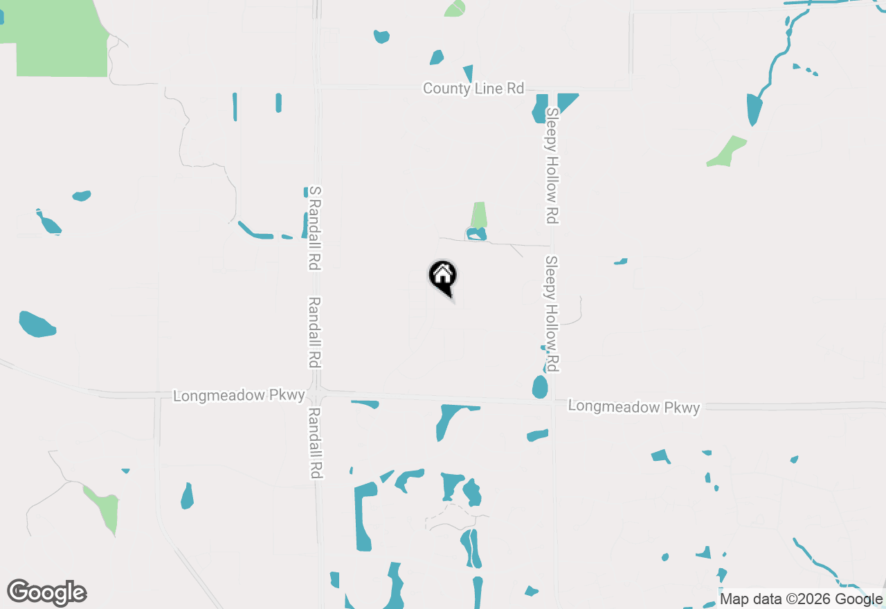 Map of 360 Cold Spring Street, Algonquin, IL 60102