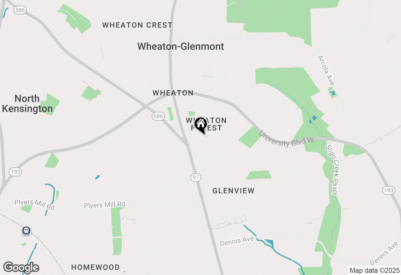 Map of 2209 Prichard Road, Silver Spring, MD 20902