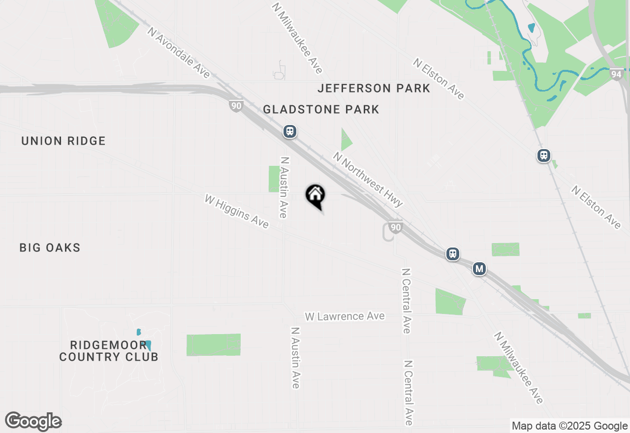 Map of 5107 N Marmora Avenue, Chicago, IL 60630