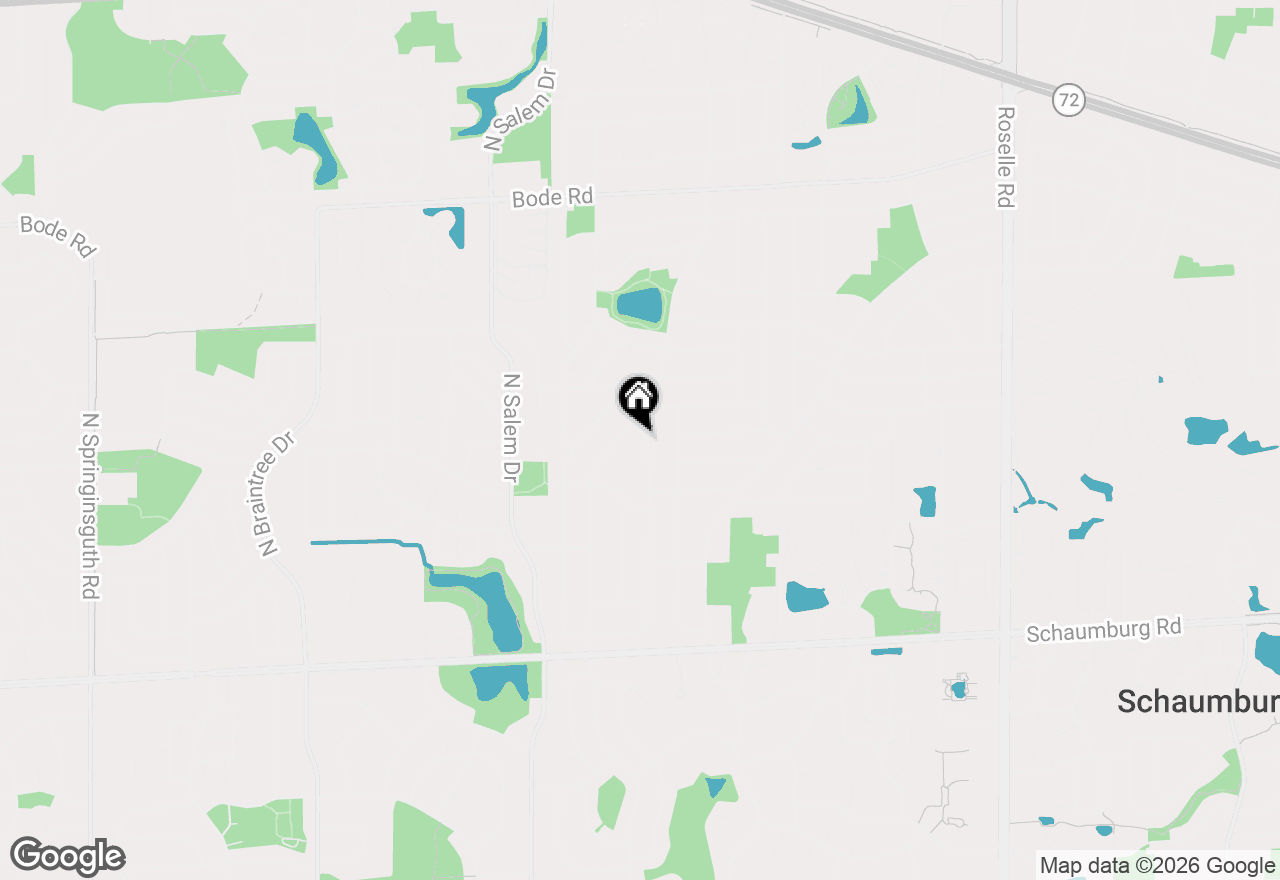 Map of 380 Pleasant Street, Hoffman Estates, IL 60169