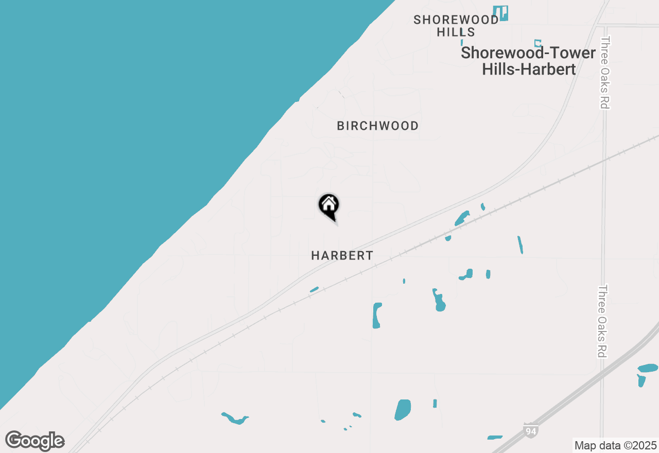 Map of 13587 Dillenbeck Lane, Harbert, MI 49115