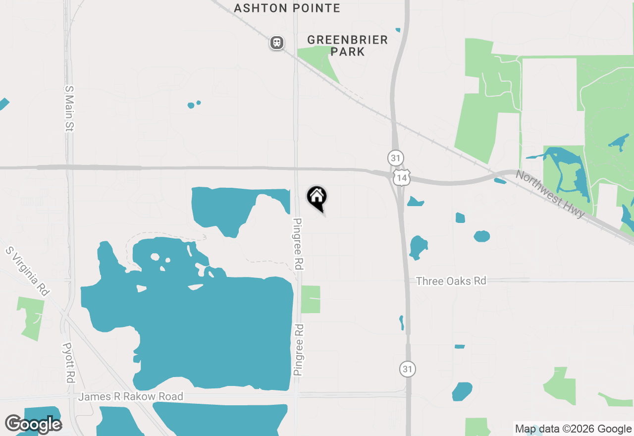 Map of 794 Pointe Drive #794, Crystal Lake, IL 60014