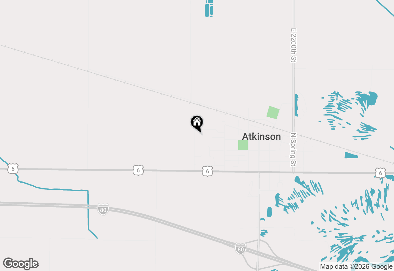 Map of 420 Margaret Street, Atkinson, IL 61235