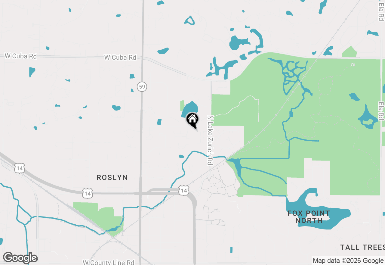 Map of 995 Georgetowne Lane, Barrington, IL 60010