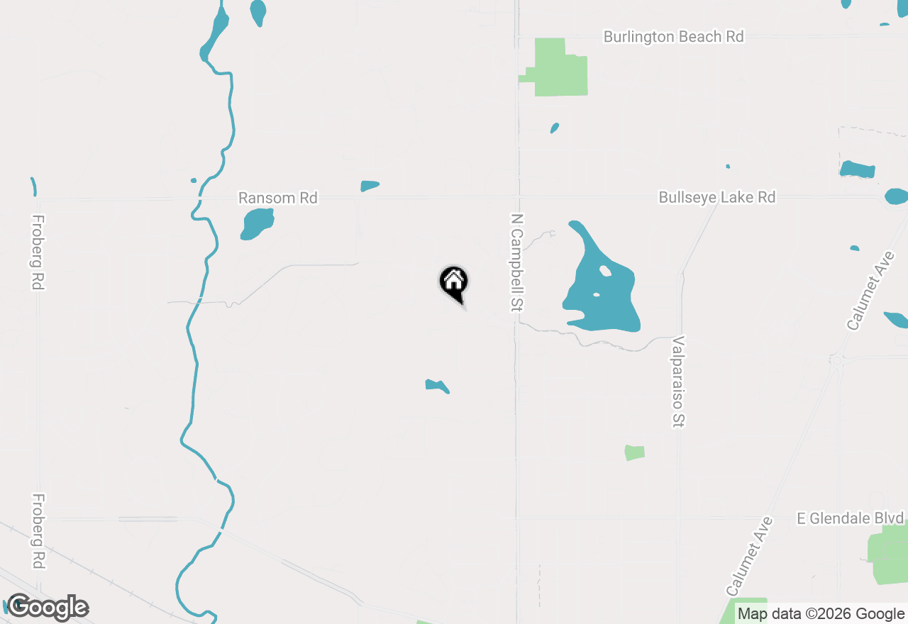 Map of 2908 Foggy Glen Drive #2908, Valparaiso, IN 46385
