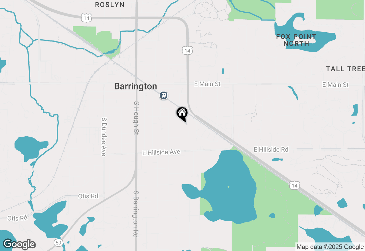 Map of 525 S Division Street, Barrington, IL 60010