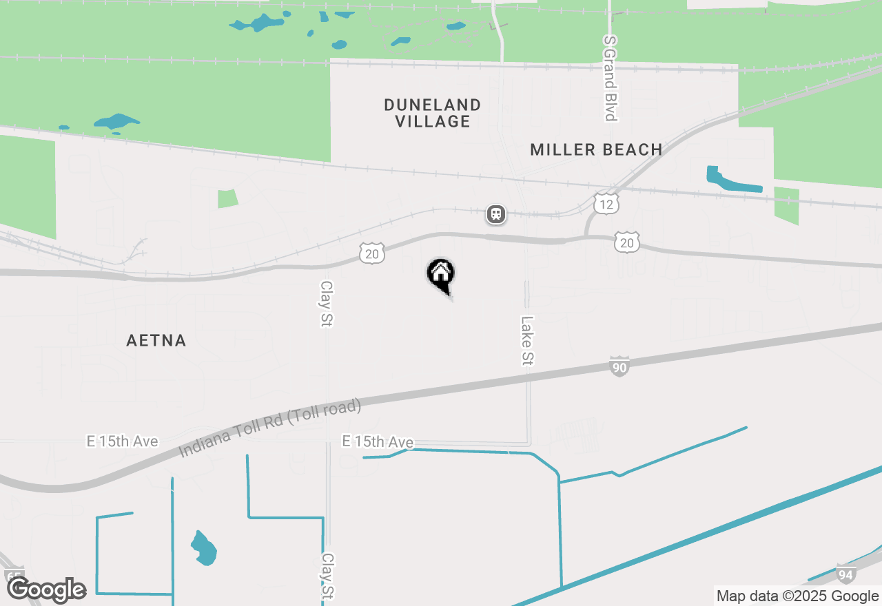 Map of 5503 E 10th Avenue, Gary, IN 46403