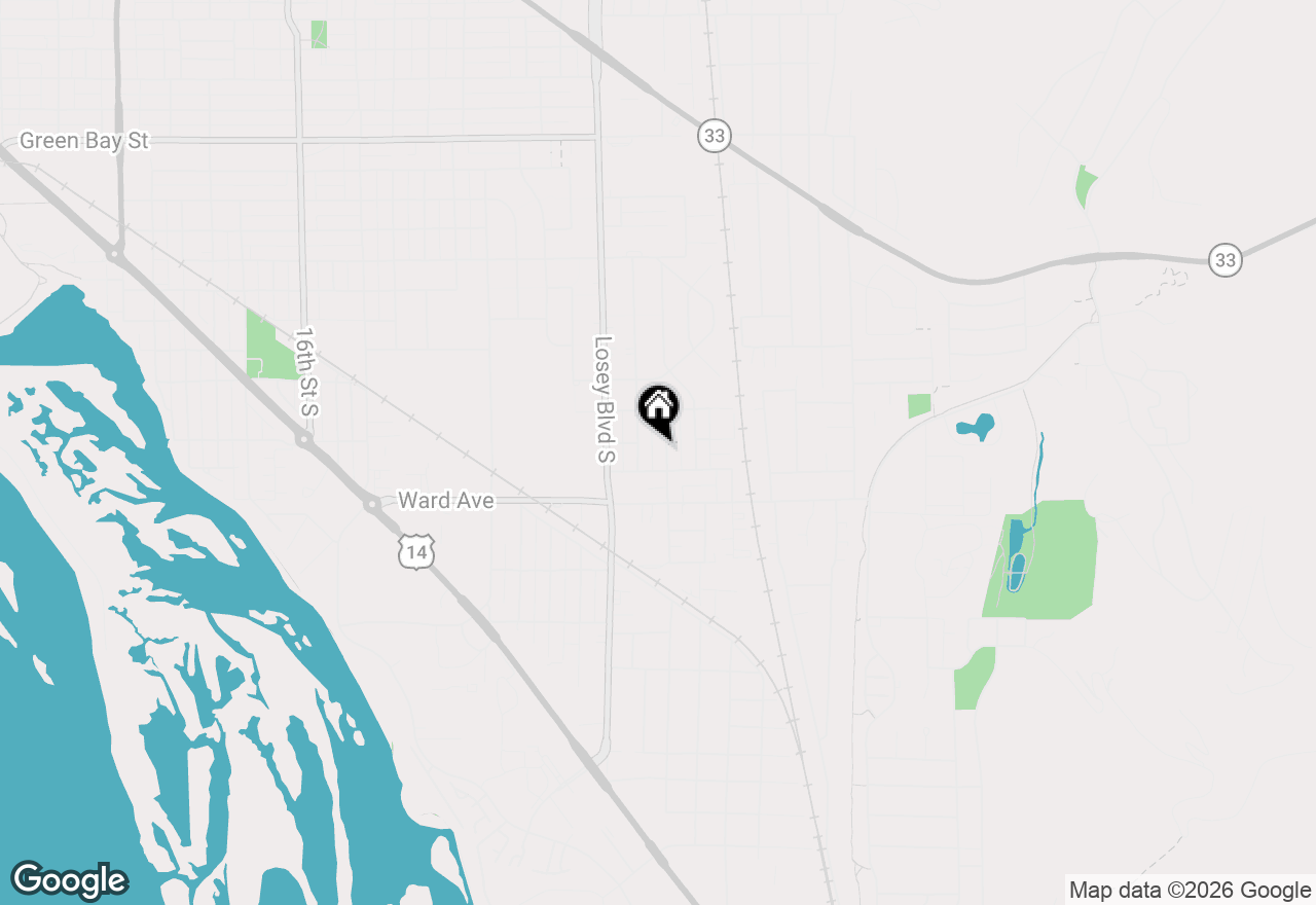Map of 2608 26th St S, La Crosse, WI 54601
