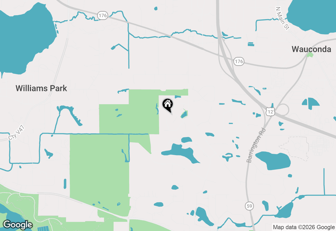 Map of 731 Saddlewood Drive, Wauconda, IL 60084