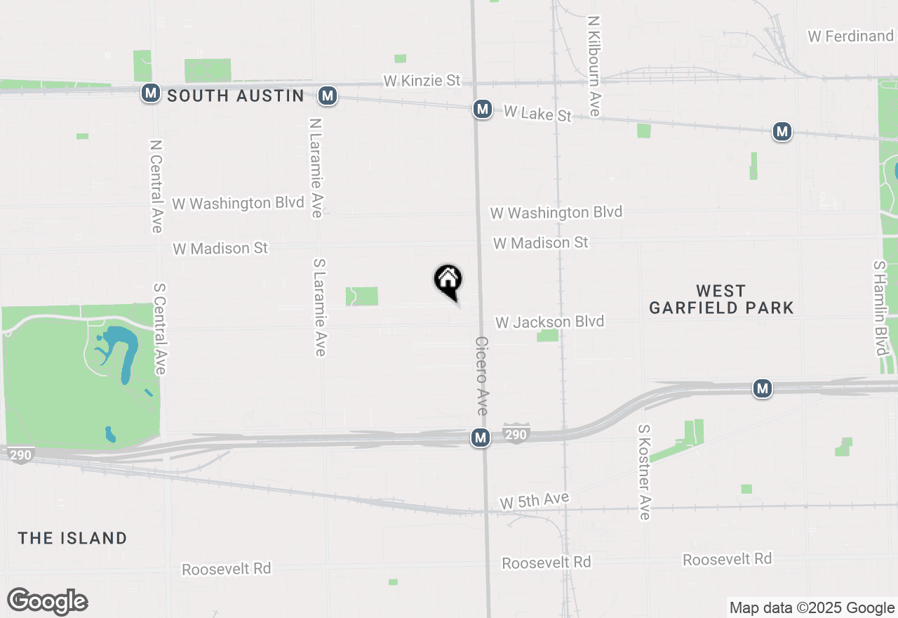 Map of 4851 W Quincy Street, Chicago, IL 60644