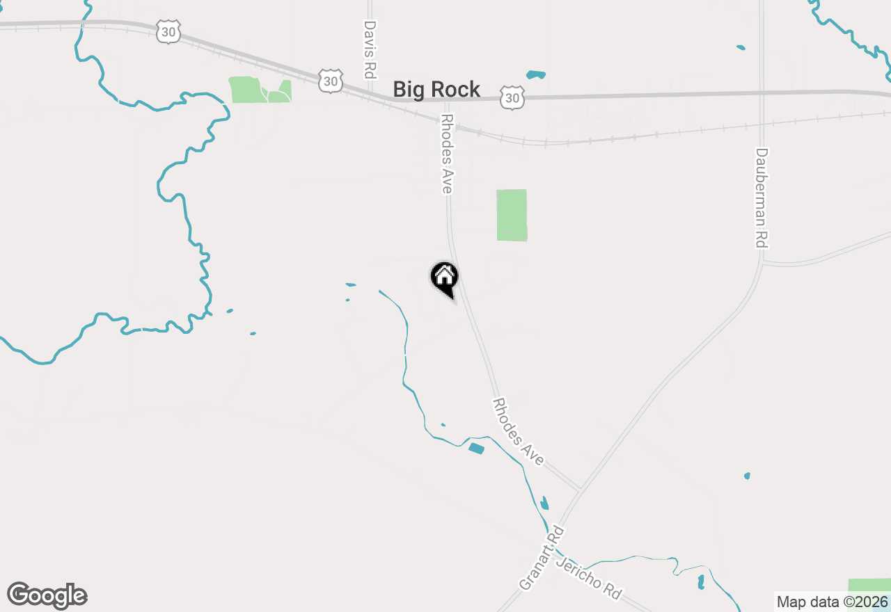 Map of 7S641 Welton Drive, Big Rock, IL 60511