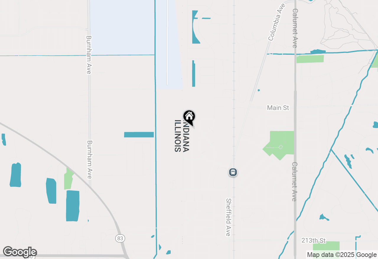 Map of 608 Sunflower Lane, Dyer, IN 46311