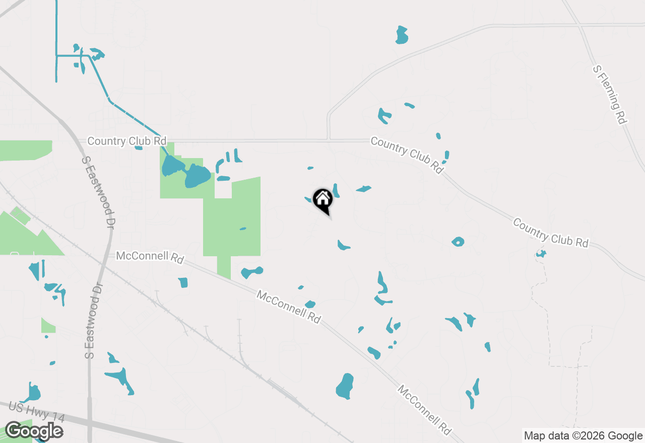 Map of 1312 Galloway Drive, Woodstock, IL 60098