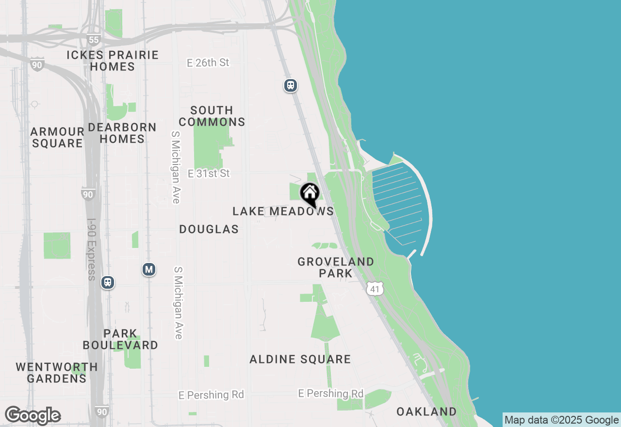 Map of 601 E 32nd Street #1102, Chicago, IL 60616