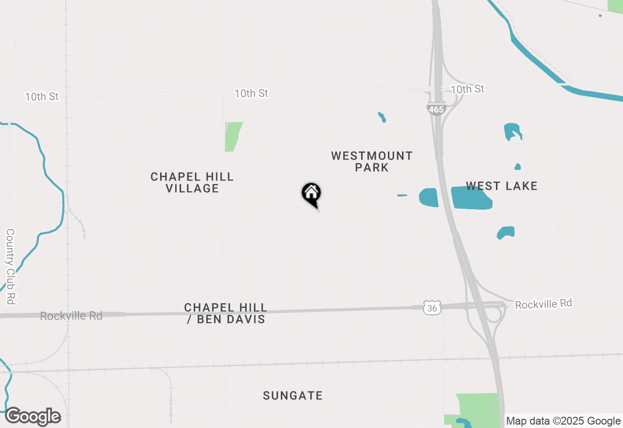 Map of 6904 W Lockerbie Drive, Indianapolis, IN 46214