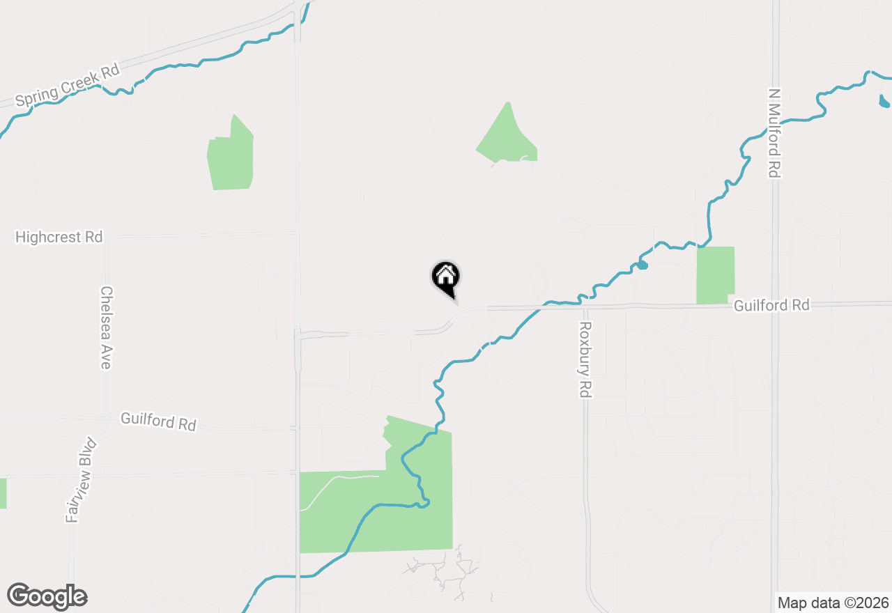 Map of 5005 Mohawk Road, Rockford, IL 61107