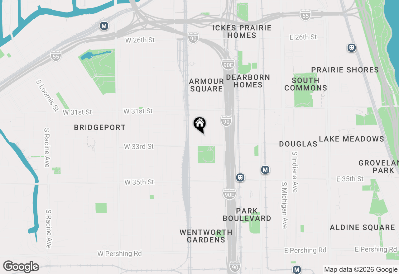 Map of 3225 S Shields Avenue, Chicago, IL 60616
