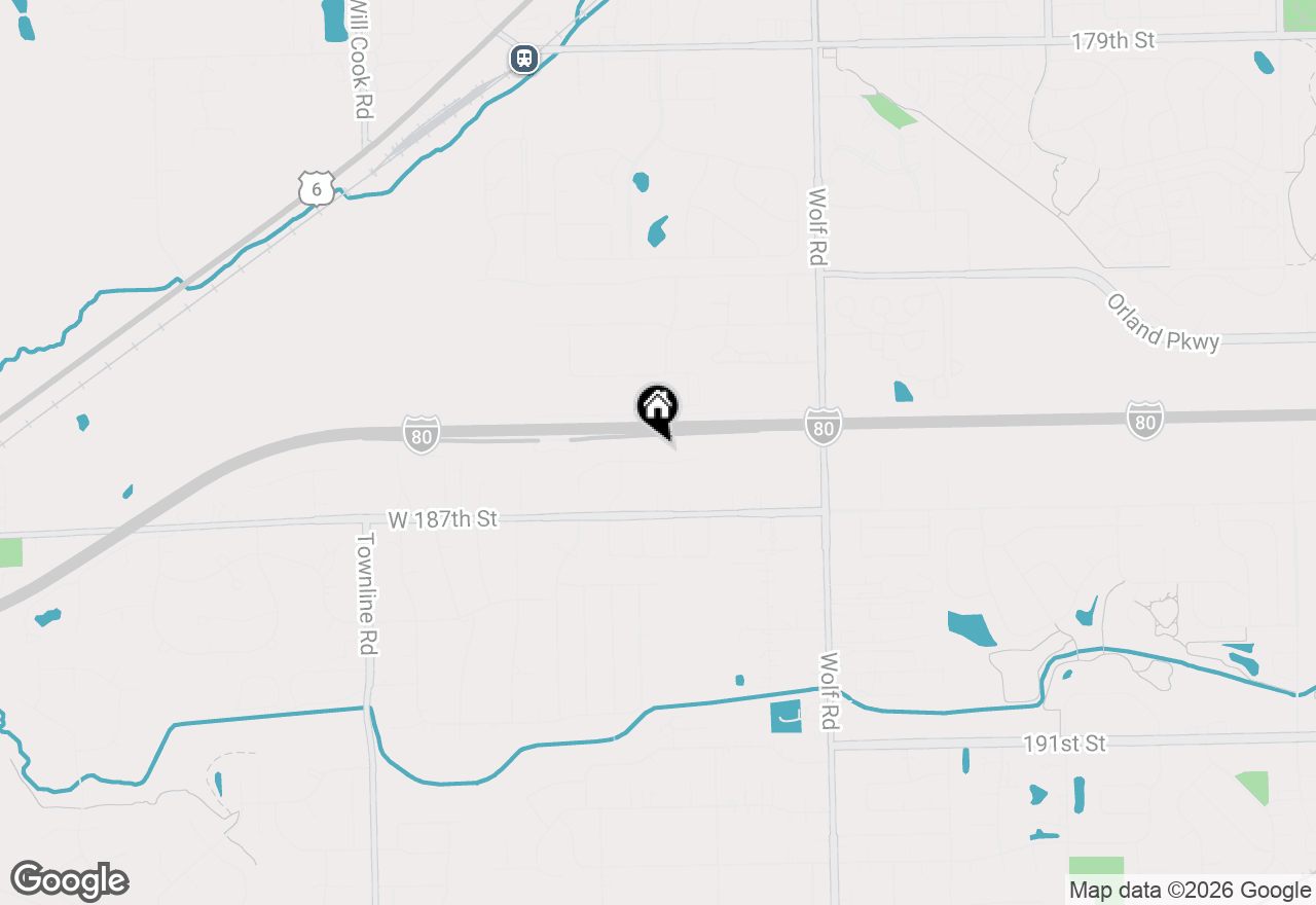 Map of 11358 Hummingbird Lane, Mokena, IL 60448