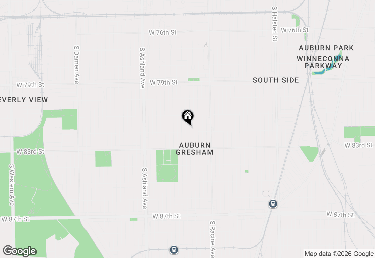 Map of 8151 S Ada Street, Chicago, IL 60620