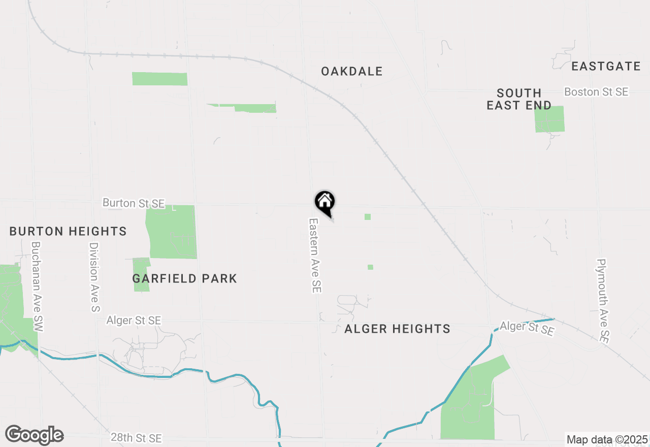 Map of 820 Merritt Street Se, Grand Rapids, MI 49507