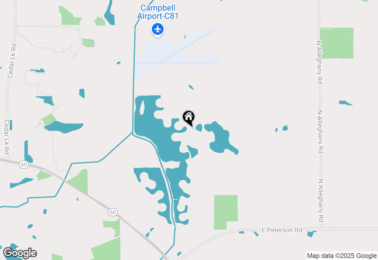 Map of 1811 Paddock Court, Grayslake, IL 60030