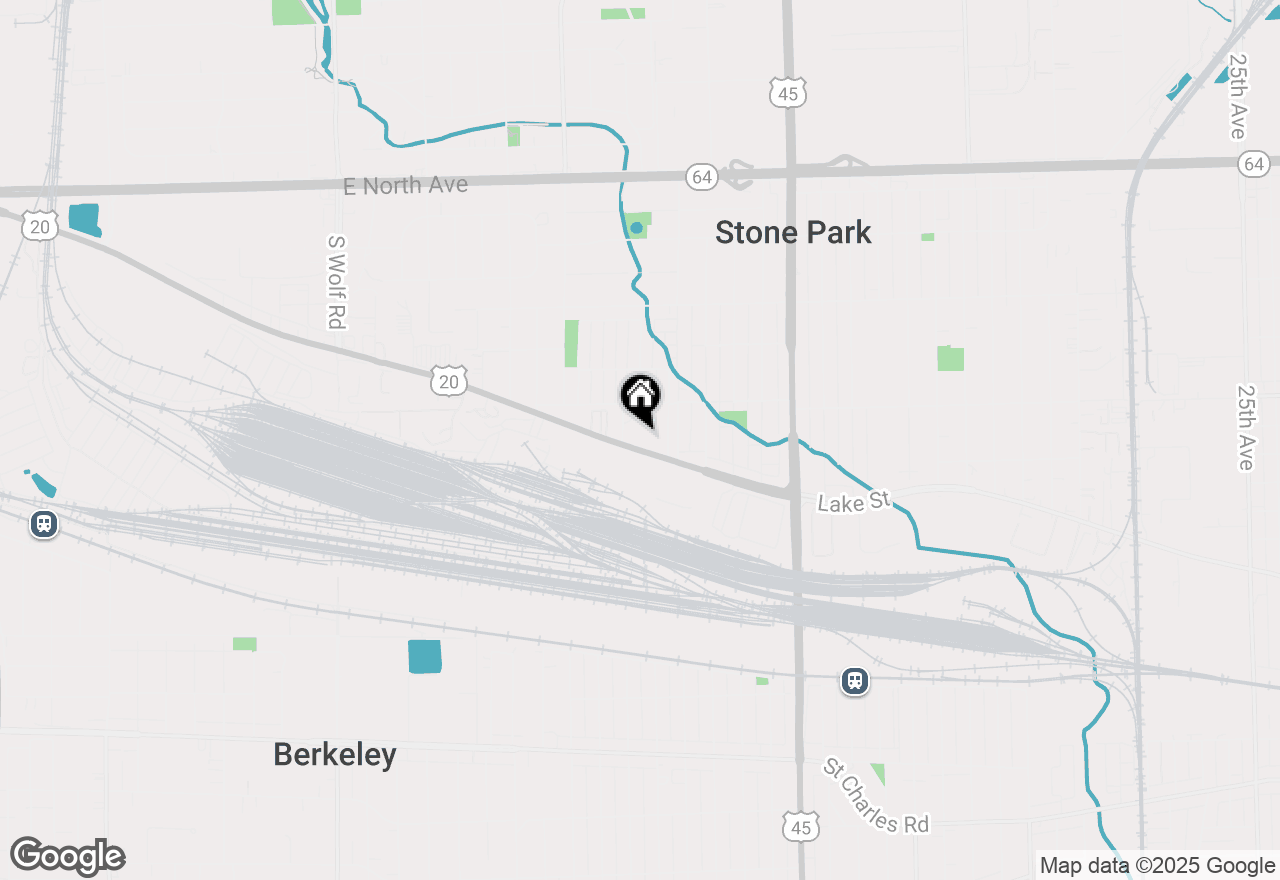 Map of 4689-99 Lake Street, Melrose Park, IL 60160