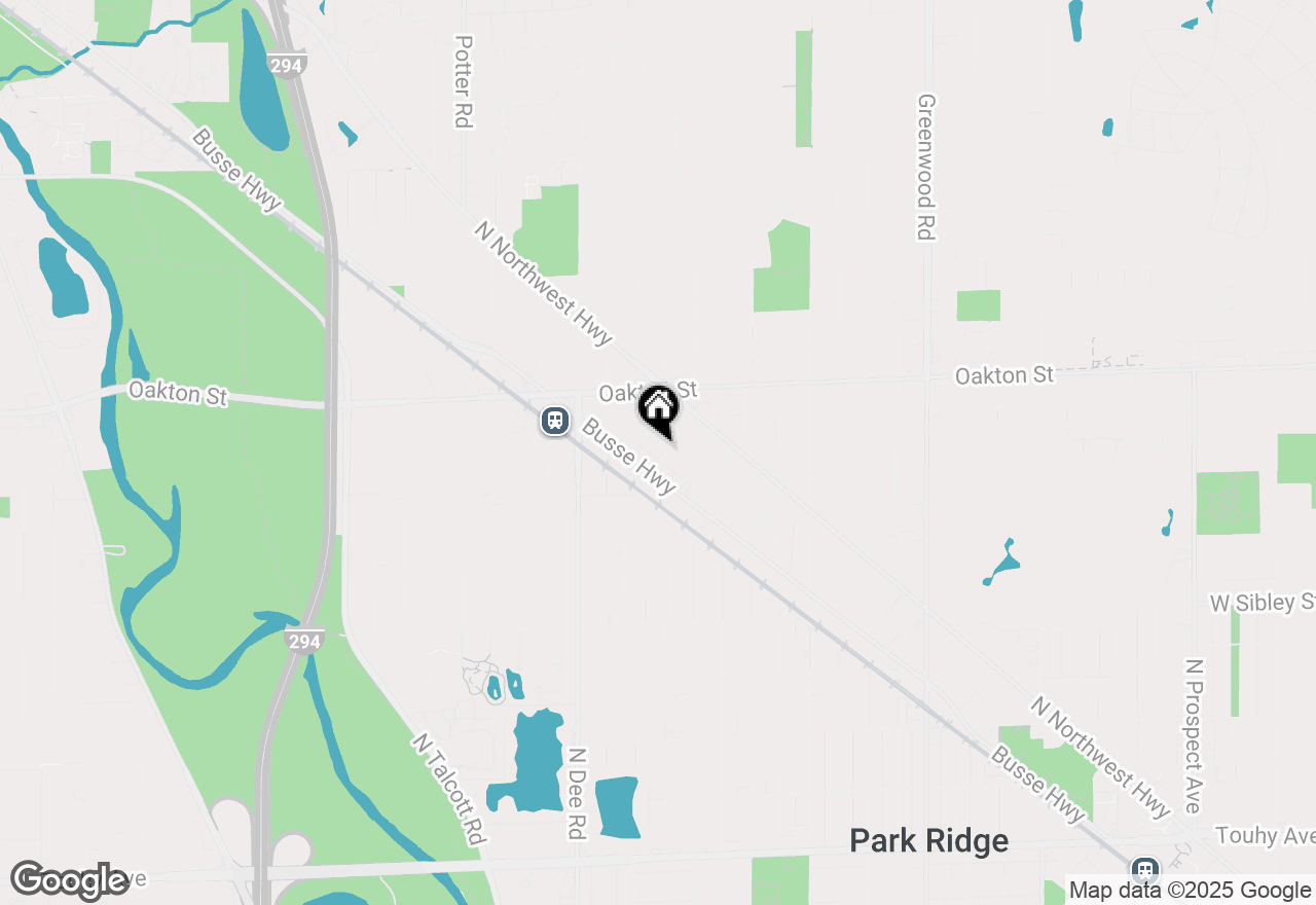 Map of 812 Shibley Avenue, Park Ridge, IL 60068