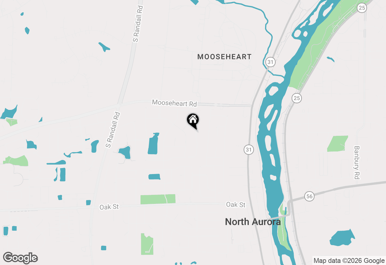 Map of 430 Pheasant Hill Drive, North Aurora, IL 60542