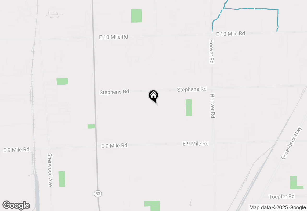 Map of 8716 Jewett Avenue, Warren, MI 48089