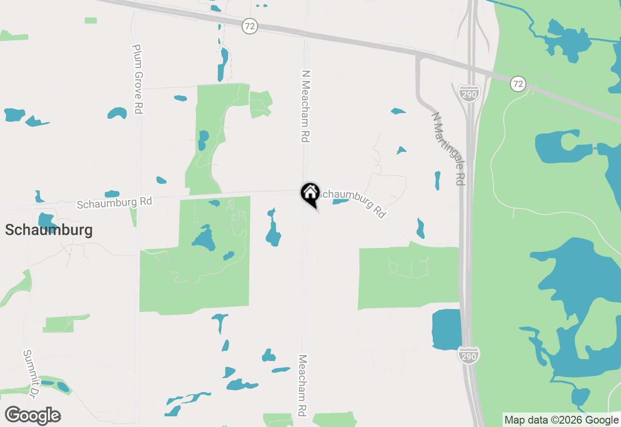 Map of 54 Egg Harbour Court, Schaumburg, IL 60173