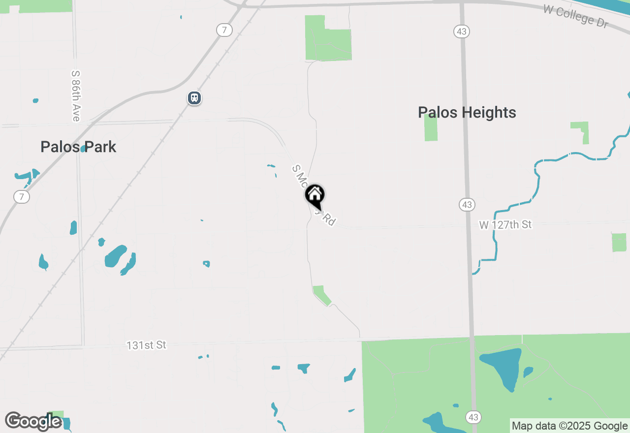 Map of 12626 S London Lane #2, Palos Heights, IL 60463