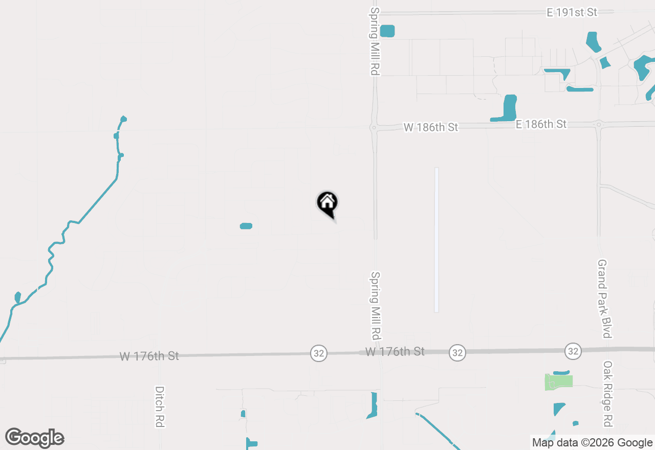 Map of 635 Tess Boulevard, Westfield, IN 46074