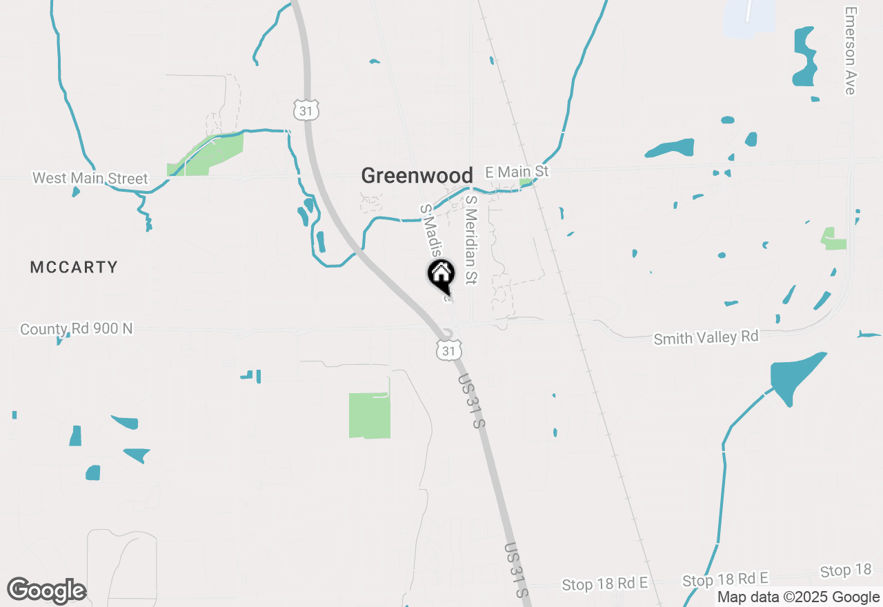 Map of 640 S Madison Avenue, Greenwood, IN 46142