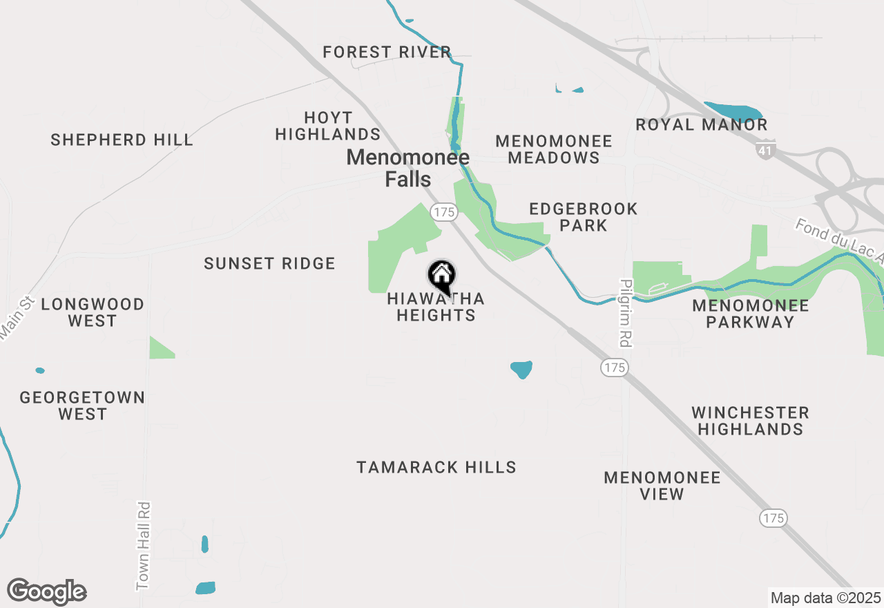 Map of N85W16518 Mary Ct, Menomonee Falls, WI 53051