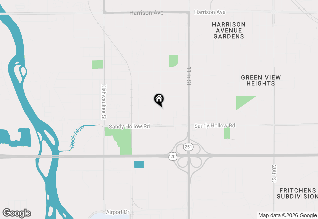 Map of 3245 9th Street, Rockford, IL 61109