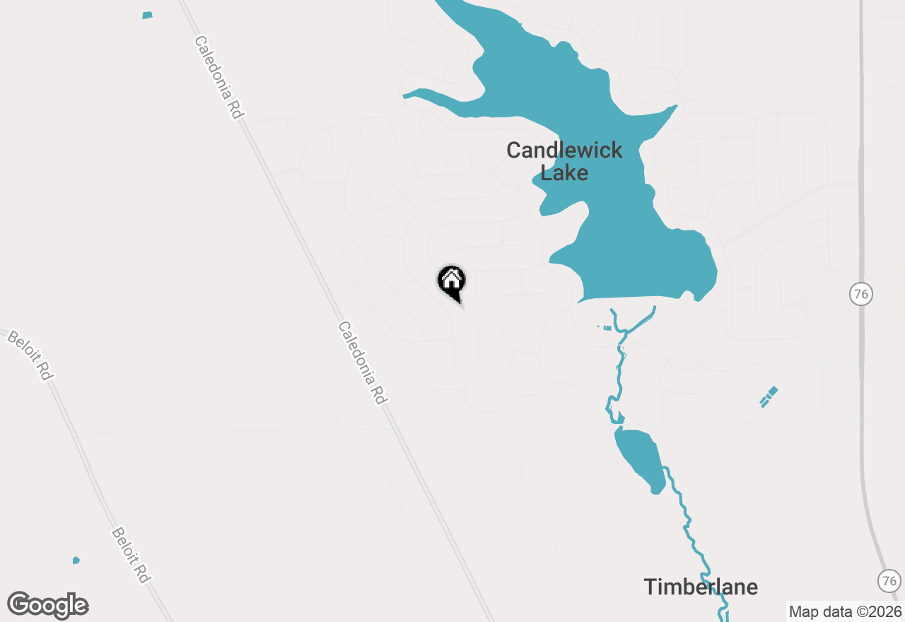 Map of 422 Pembroke Road Sw, Poplar Grove, IL 61065