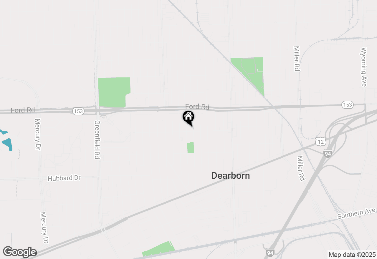 Map of 5410 Argyle Street, Dearborn, MI 48126