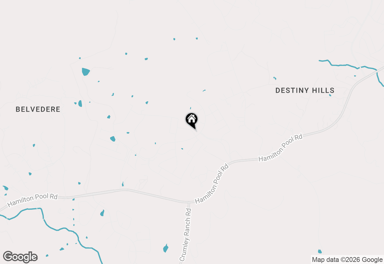Map of 16705 Moineau Dr, Austin, TX 78738