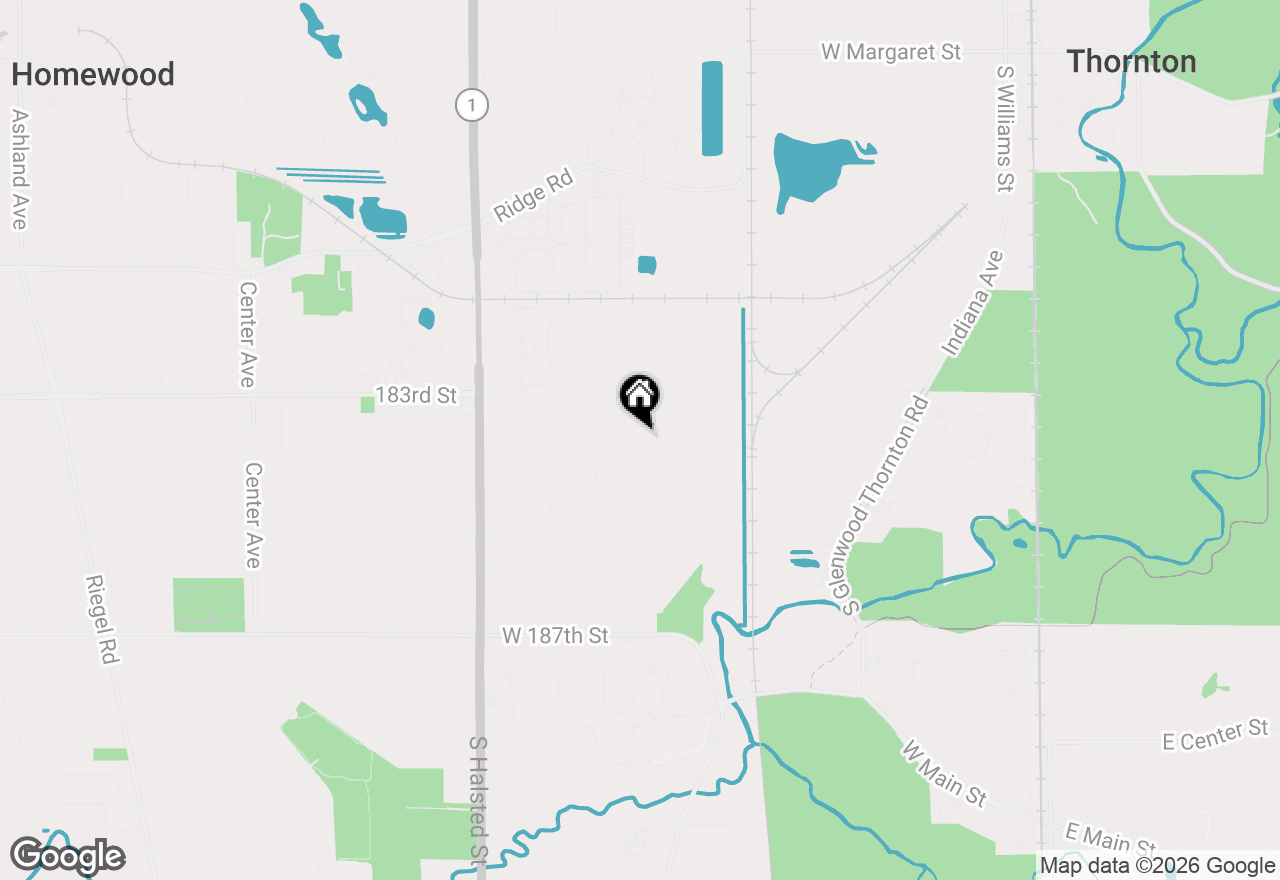 Map of 511 W Arquilla Drive, Glenwood, IL 60425