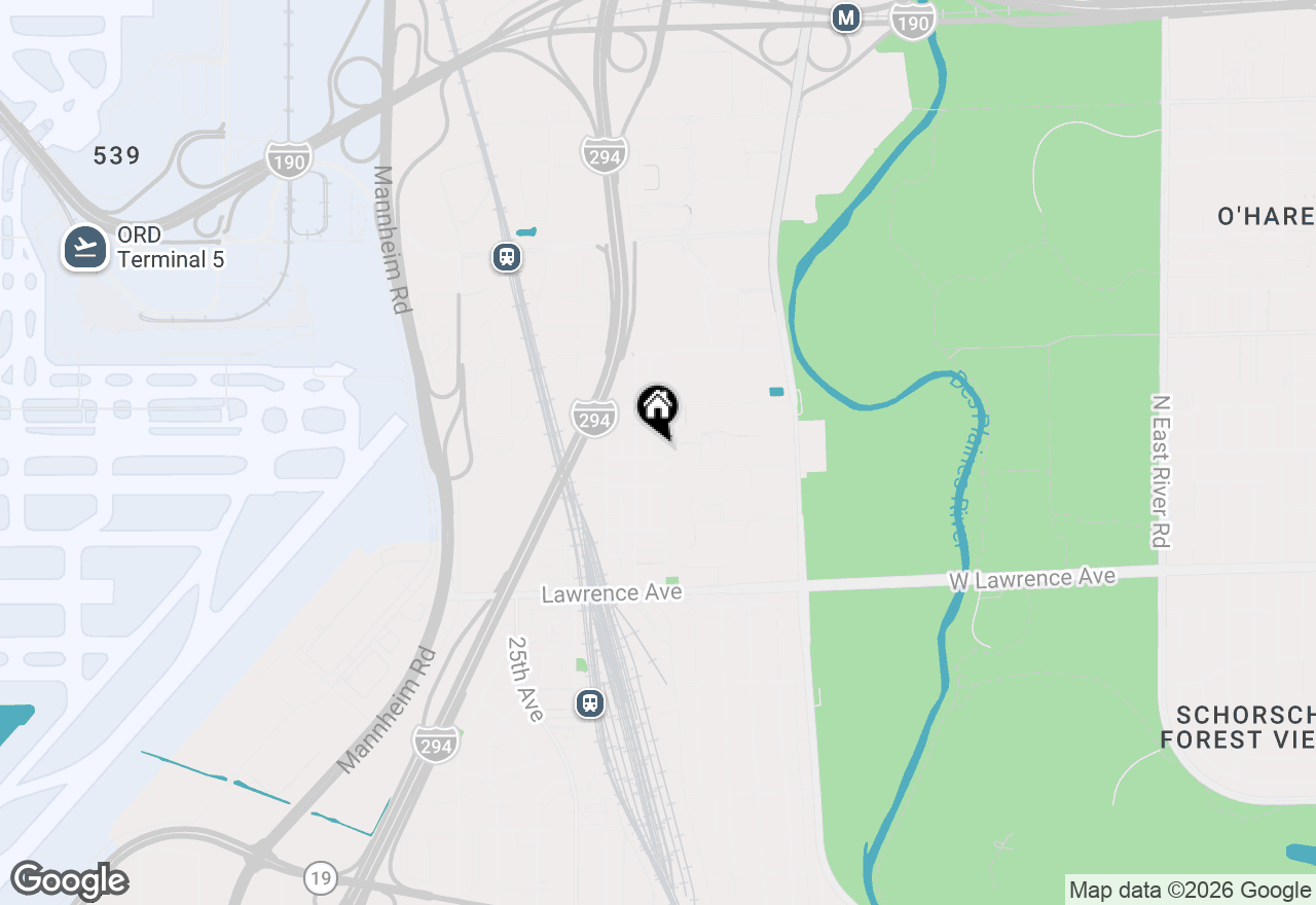 Map of 5010 Forster Avenue, Schiller Park, IL 60176