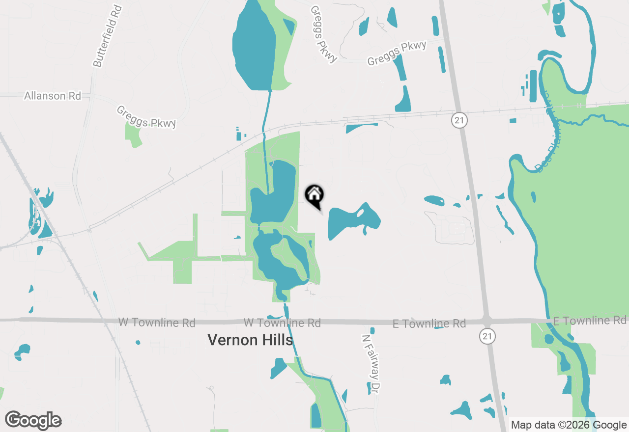 Map of 184 Brook Lane #350, Vernon Hills, IL 60061